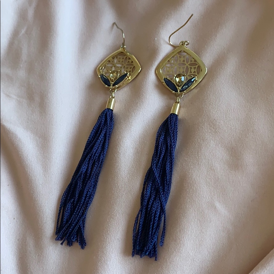 Thread Dangle Earrings